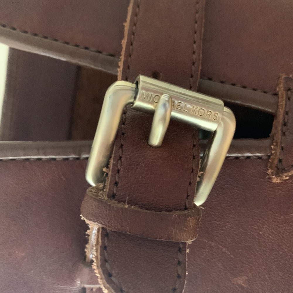 Michael Kors Tall Leather Boots. Size 8 - Picture 5 of 6